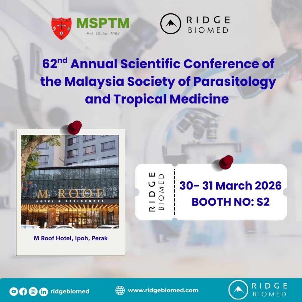 62nd Annual Scientific Conferences of the Malaysia Society of Parasitology and Tropical Medicine